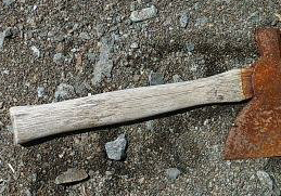 found a hatchet in alaska