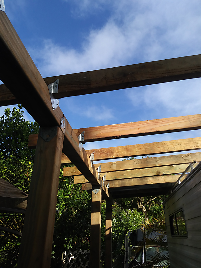 RV roof over the top
