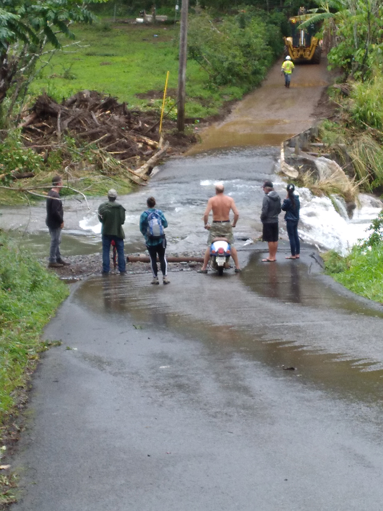 awalau bridge march 2021 flood
